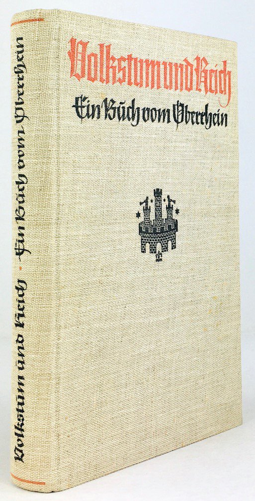 Abbildung von "Volkstum und Reich. Ein Buch vom Oberrhein. Für die Stadt Freiburg im Breisgau herausgegeben..."
