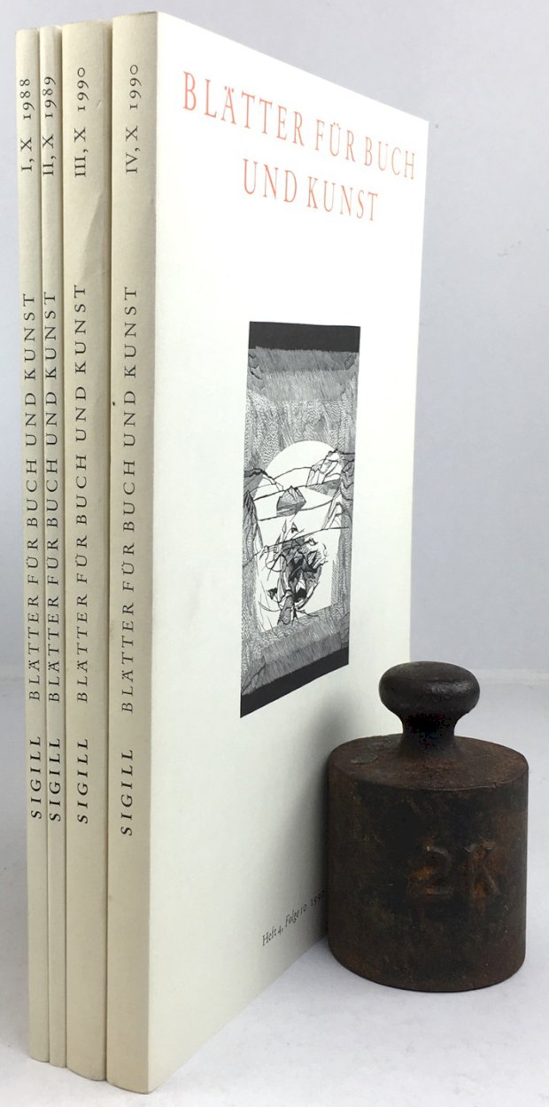 Abbildung von "Sigill. Blätter für Buch und Kunst. Heft 1 - 4, Folge 10. "