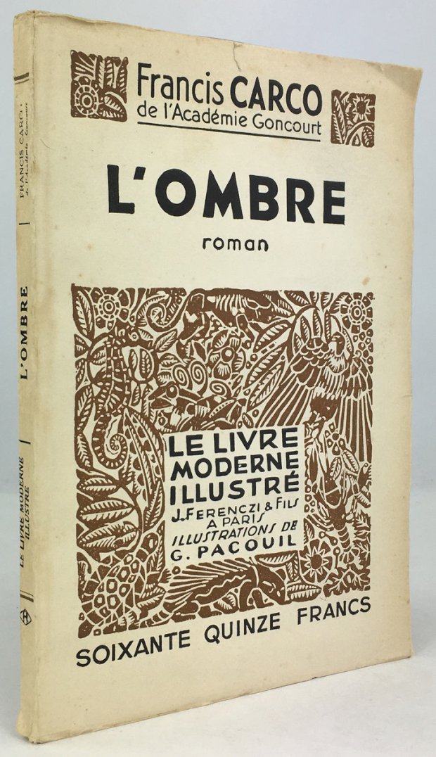 Abbildung von "L'ombre. Roman. Illustrations de G. Pacouil."