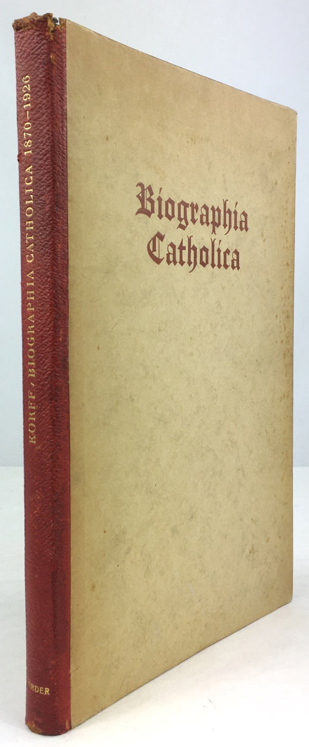 Abbildung von "Biographia Catholica. Verzeichnis von Werken über Jesus Christus sowie über Heilige /..."