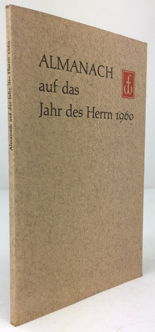 Abbildung von "Almanach auf das Jahr des Herrn 1960. Dreizehnte Folge. Mit vier Wiedergaben farbiger Miniaturen."