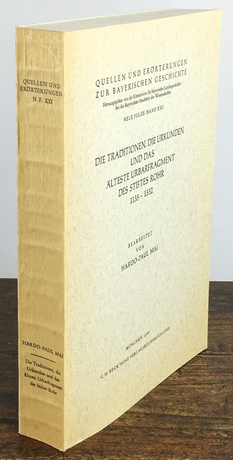 Abbildung von "Die Traditionen die Urkunden und das Ã¤lteste Urbarfragment des Stiftes Rohr 1133 - 1332."