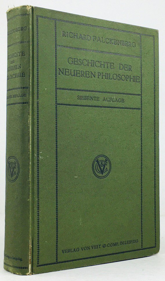 Abbildung von "Geschichte der neueren Philosophie von Nikolaus von Kues bis zur Gegenwart..."