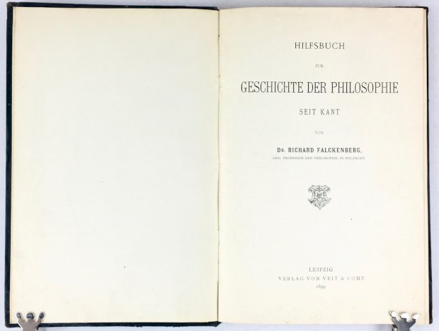 Abbildung von "Hilfsbuch zur Geschichte der Philosophie seit Kant."