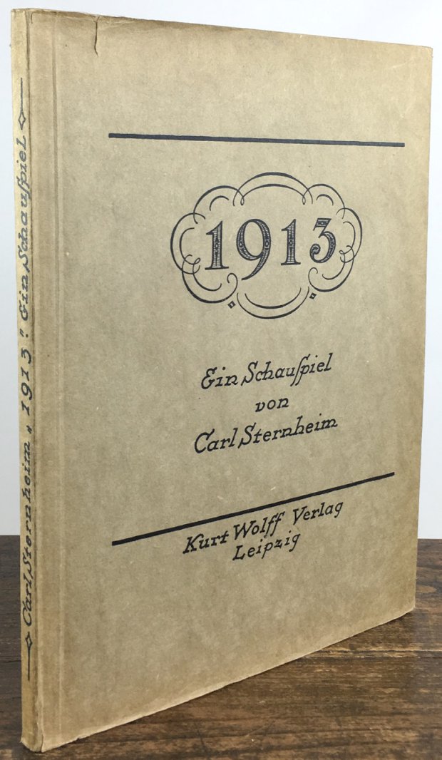 Abbildung von "1913. Schauspiel in drei Aufzügen. Textzeichnungen von Ernst Stern"