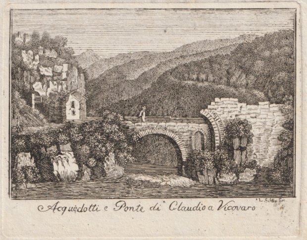 Abbildung von "Acquedotti e Ponte di Claudio a Vicovaro. "