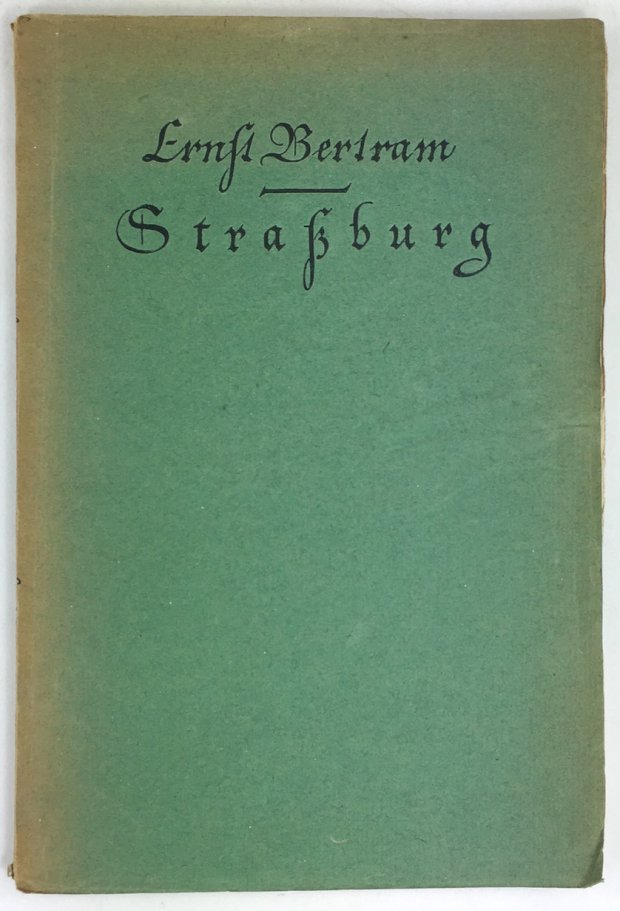 Abbildung von "Straßburg. Ein Kreis."