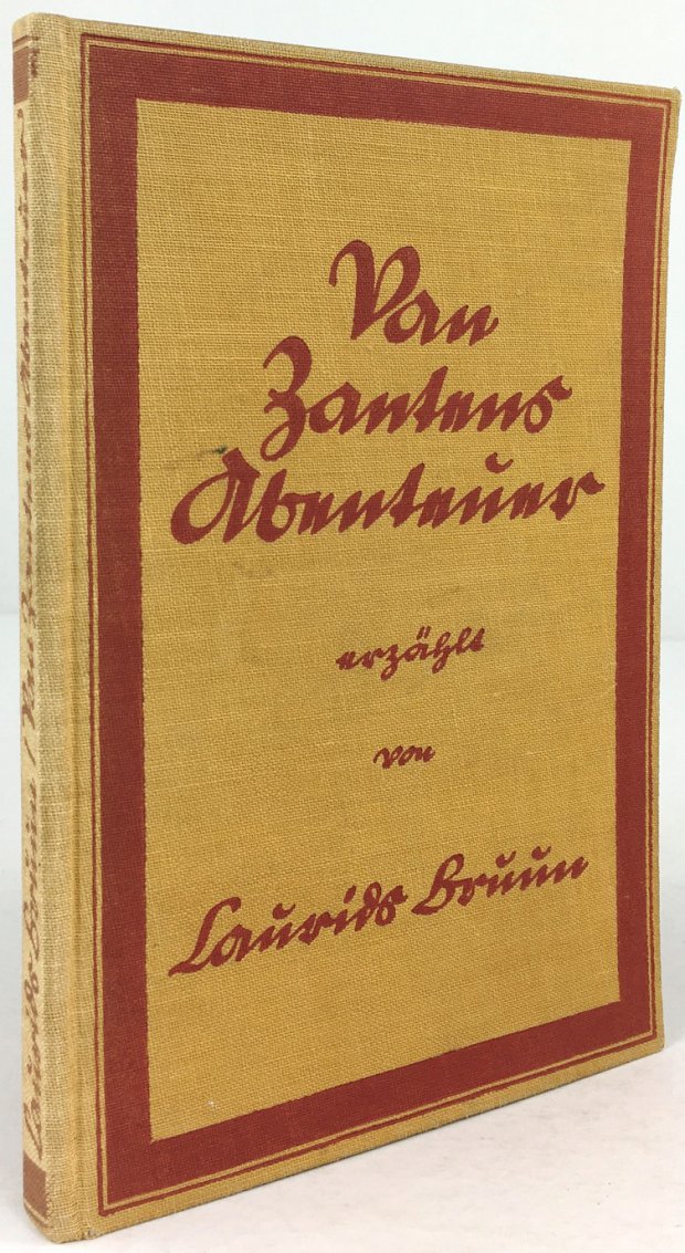 Abbildung von "Van Zantens Abenteuer erzählt von Laurids Bruun."
