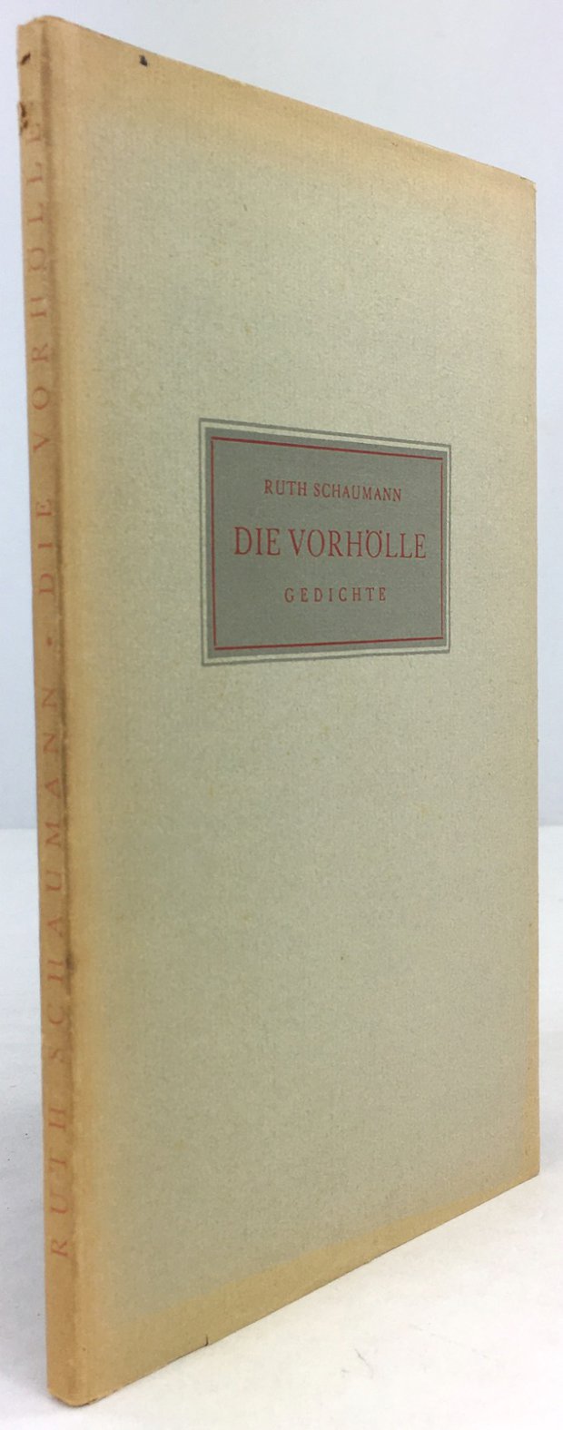 Abbildung von "Die Vorhölle. Gedichte."