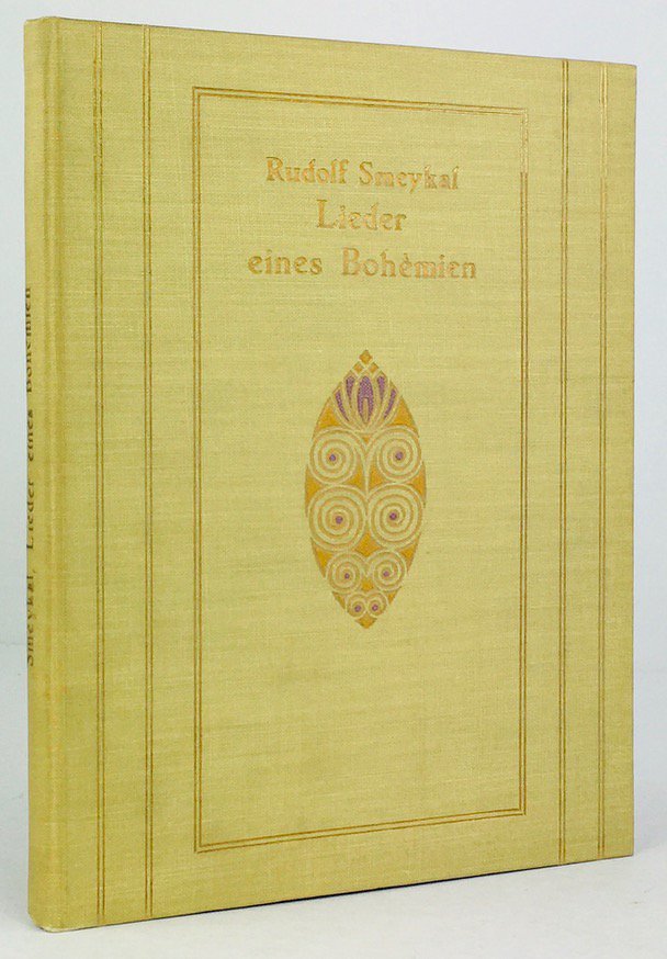 Abbildung von "Lieder eines Bohèmien. Lyrische, modern-realistische und satirische Gedichte."