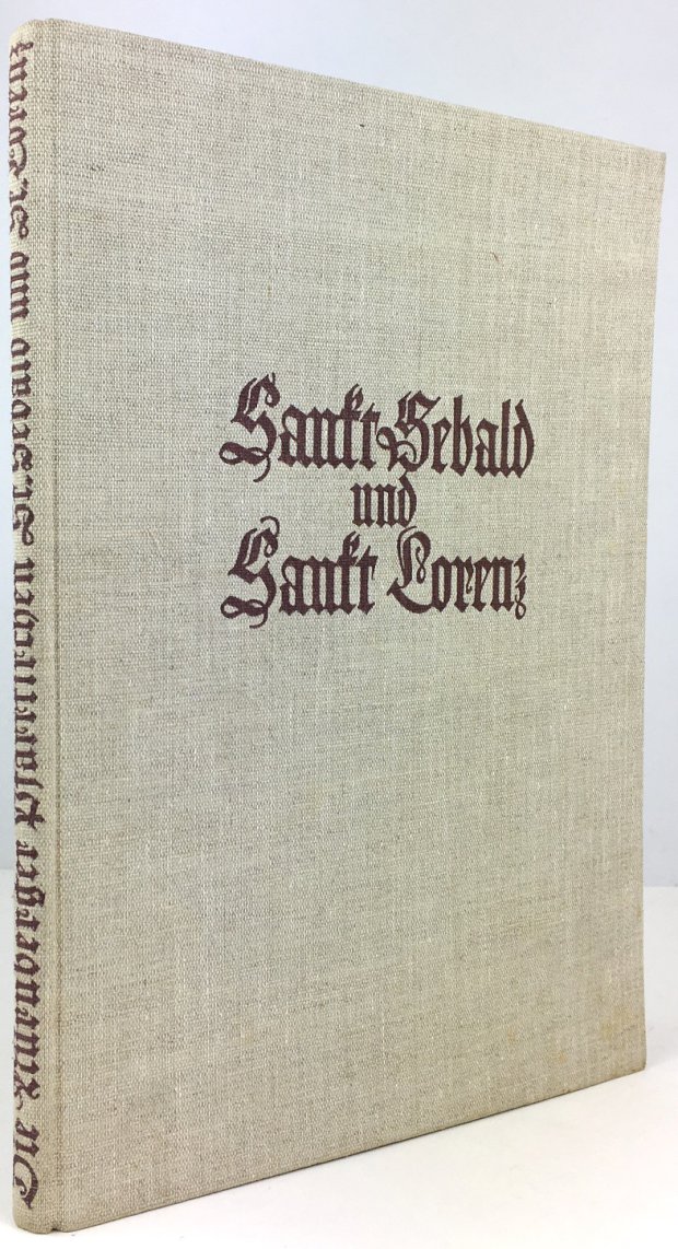 Abbildung von "Die Nürnberger Pfarrkirchen Sankt Sebald und Sankt Lorenz. Aufgenommen von der Staatlichen Bildstelle,..."