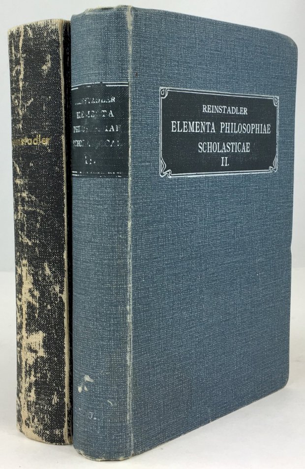 Abbildung von "Elementa Philosophiae Scholasticae. Volumen I : Logicam, Criticam, Ontologiam, Cosmologiam..."