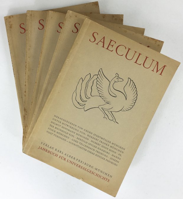 Abbildung von "Saeculum. Jahrbuch für Universalgeschichte. Band I. Jahrgang 1950. Hefte 1 - 4. + Band III..."