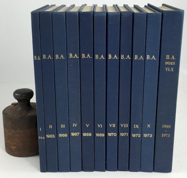 Abbildung von "Bibliographia anastatica. Vol.I (1964) - Vol. X (1973) + Index Vol..."