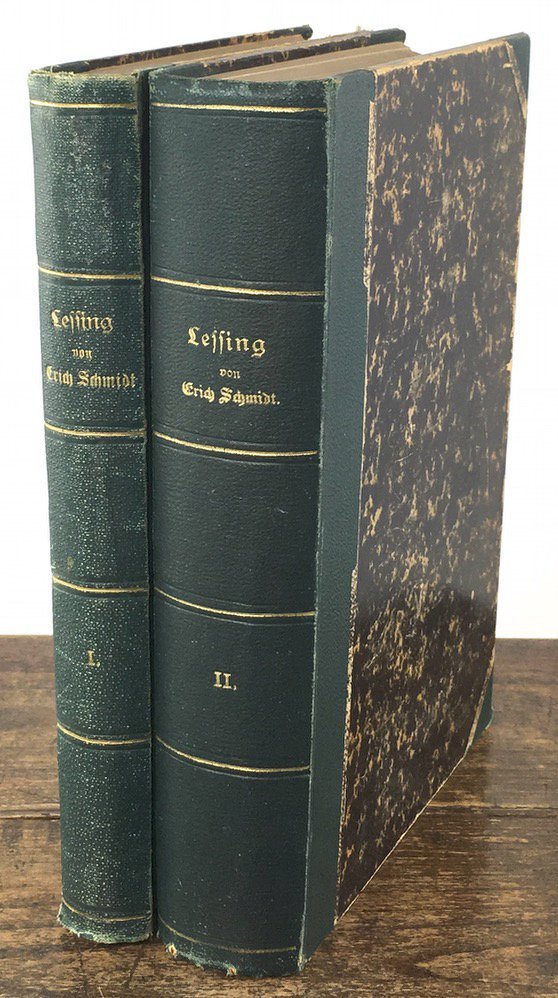 Abbildung von "Lessing. Geschichte seines Lebens und seiner Schriften. Erster (und) Zweiter Band."