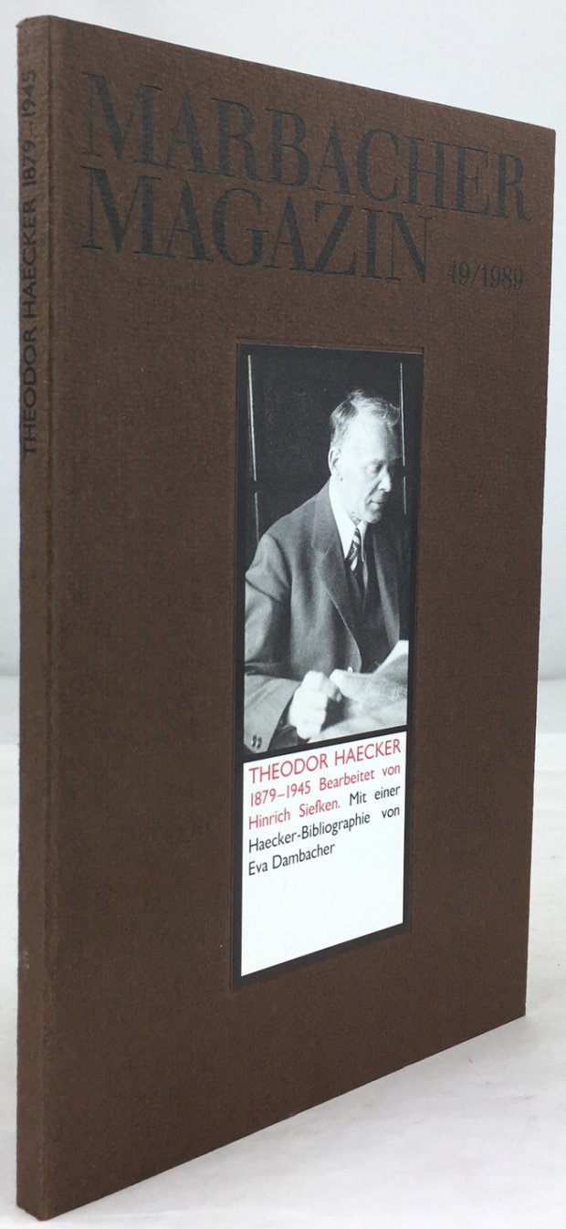 Abbildung von "Theodor Haecker 1879 - 1945. Mit einer Haecker-Bibliographie von Eva Dambacher."