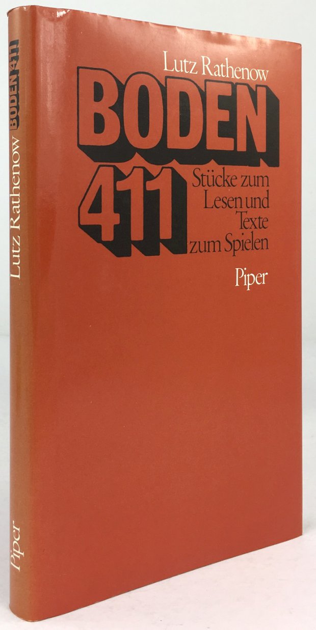 Abbildung von "Boden 411. Stücke zum Lesen und Texte zum Spielen."