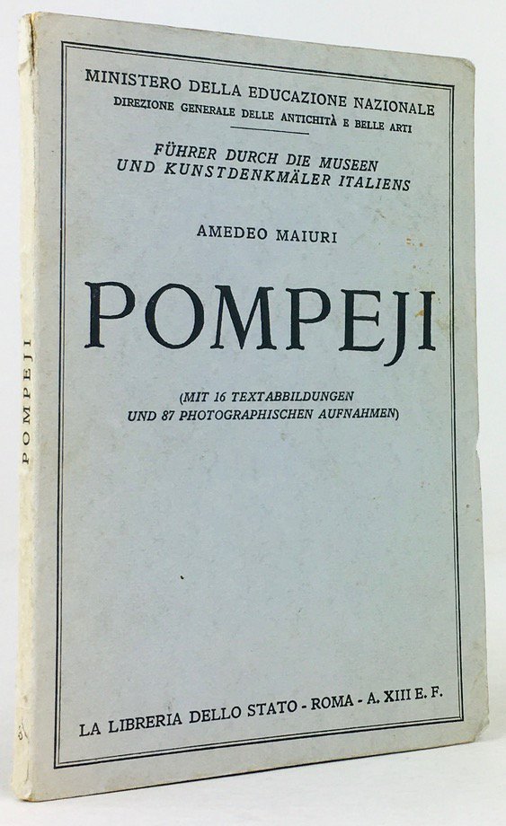 Abbildung von "Pompeji. Mit 16 Text-Abbildungen und 87 photographischen Aufnahmen."
