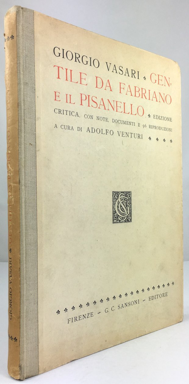 Abbildung von "Le vite de' piu eccelenti Pittori. I. Gentile da Fabriano e il Pisanello..."