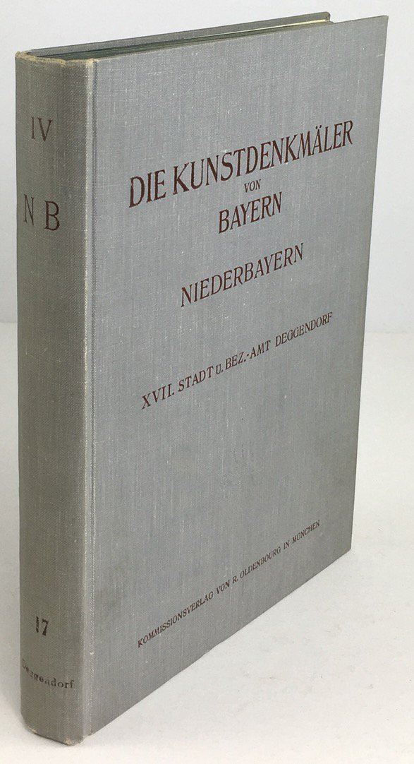 Abbildung von "Stadt und Bezirksamt Deggendorf. Mit einer historischen Einleitung von Alois Mitterwieser..."