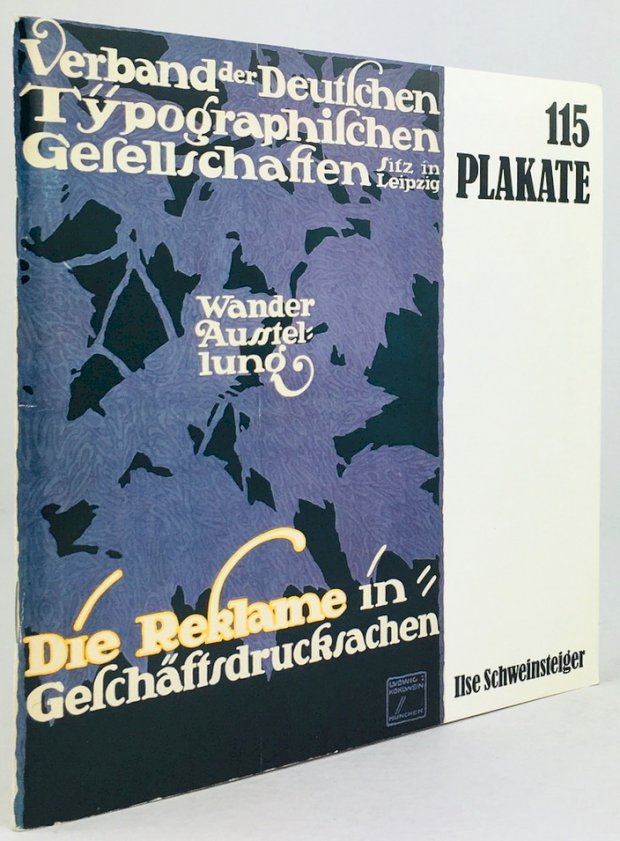 Abbildung von "115 Plakate. Katalog der Kunsthandlung Ilse Schweinsteiger Sommer 1990."