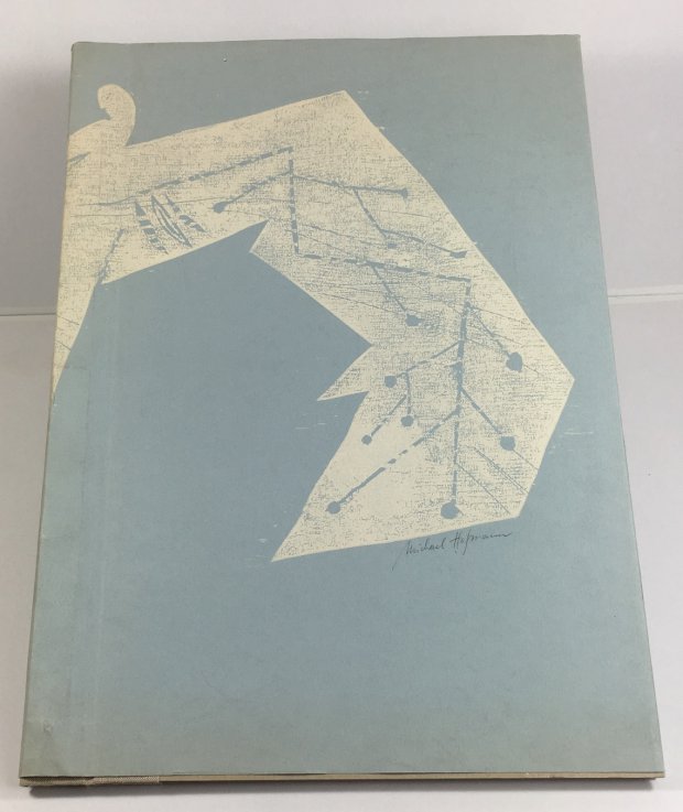 Abbildung von "Überfliegen. Signierte Orig.-Holzschnitte von Michael Hofmann, Peter Zaumseil und Konrad Schmid zu Texten von William Blake,..."