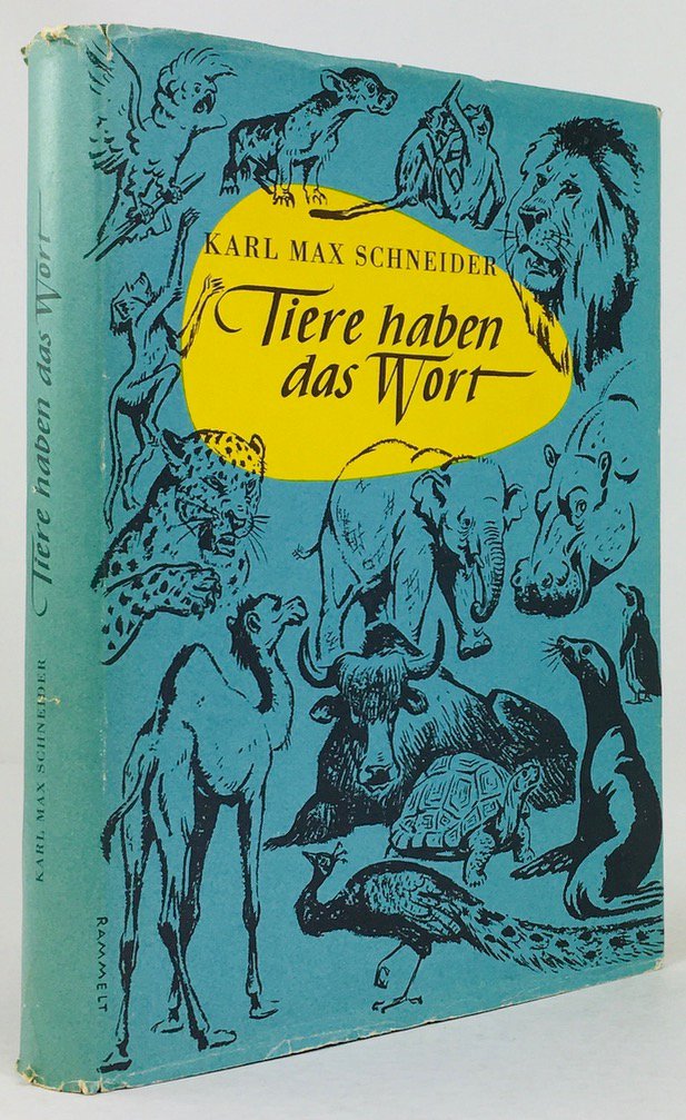 Abbildung von "Tiere haben das Wort. Geschichten aus dem Leipziger Zoo. Herausgegeben von Ingeborg v. Einsiedel..."