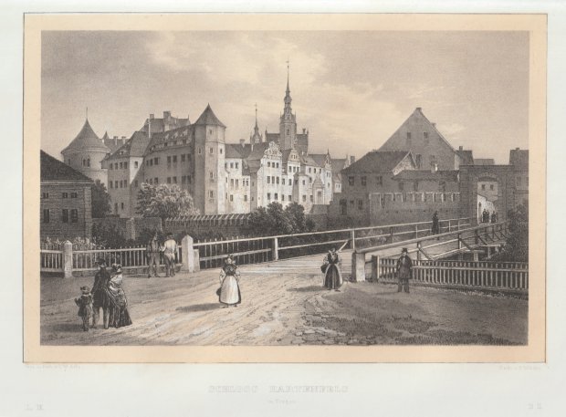 Abbildung von "Schloss Hartenfels in Torgau. "