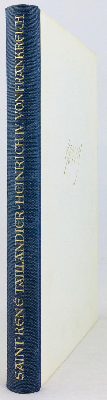 Abbildung von "Heinrich IV. von Frankreich. Ãbersetzung : Hermann Rinn."