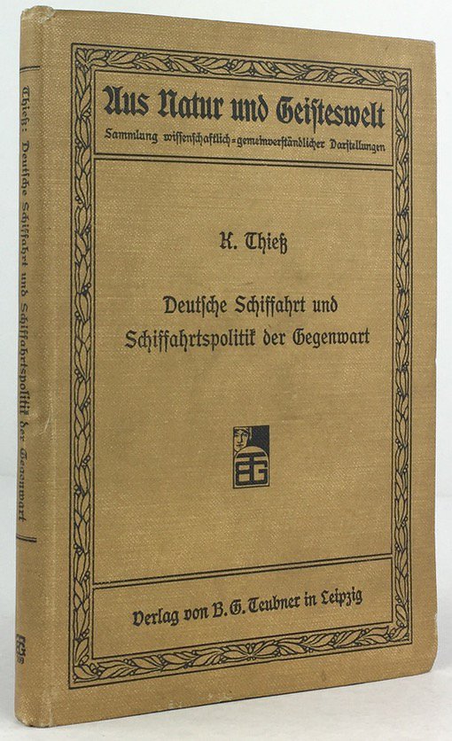 Abbildung von "Deutsche Schiffahrt und Schiffahrtspolitik der Gegenwart."