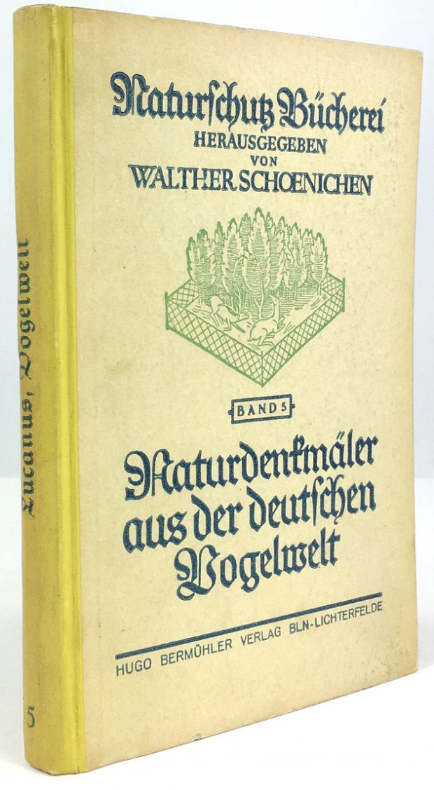 Abbildung von "Naturdenkmäler aus der deutschen Vogelwelt. Mit 32 Kunstdrucktafeln."