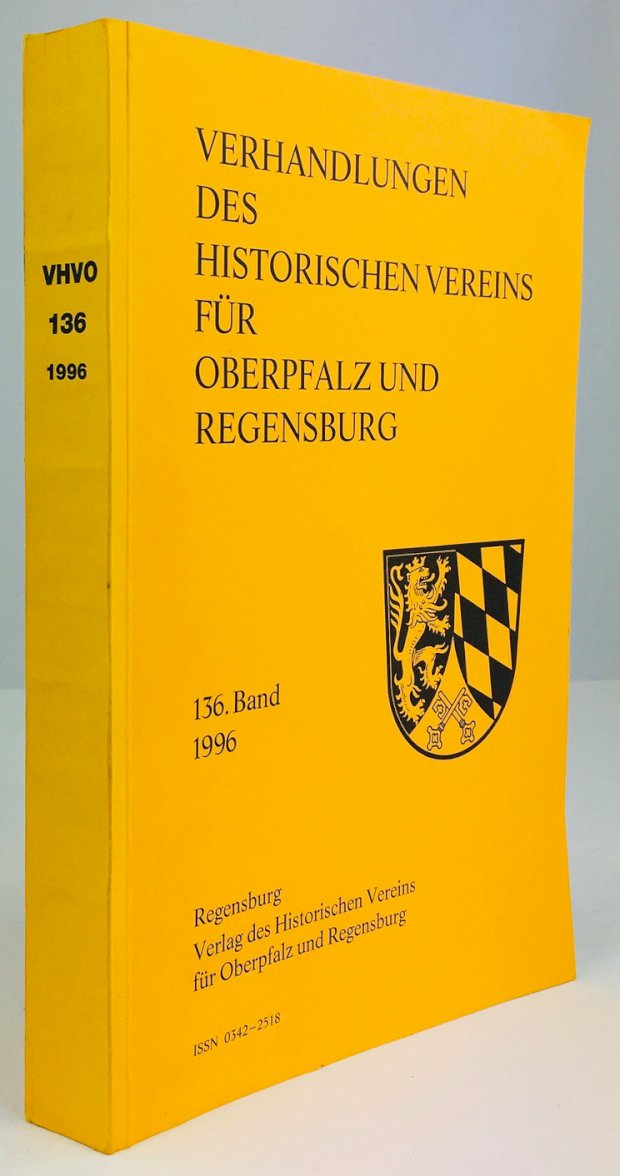 Abbildung von "Verhandlungen des Historischen Vereins für Oberpfalz und Regensburg. 136. Band."