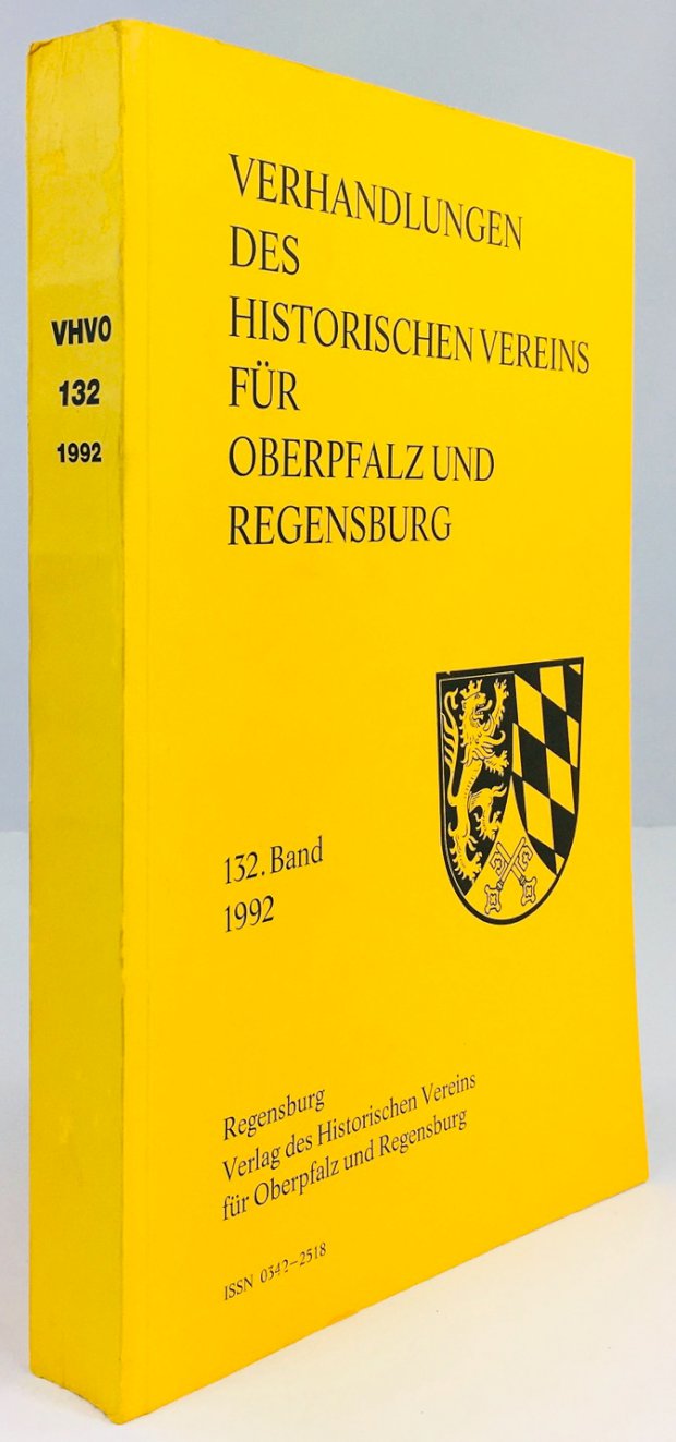 Abbildung von "Verhandlungen des Historischen Vereins für Oberpfalz und Regensburg 132. Band."