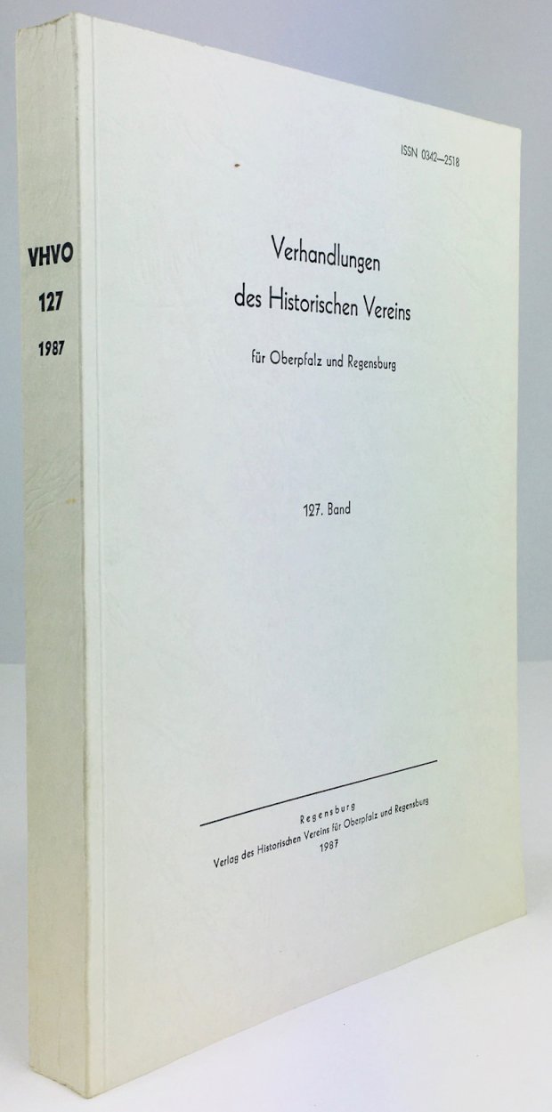 Abbildung von "Verhandlungen des Historischen Vereins für Oberpfalz und Regensburg. 127. Band."