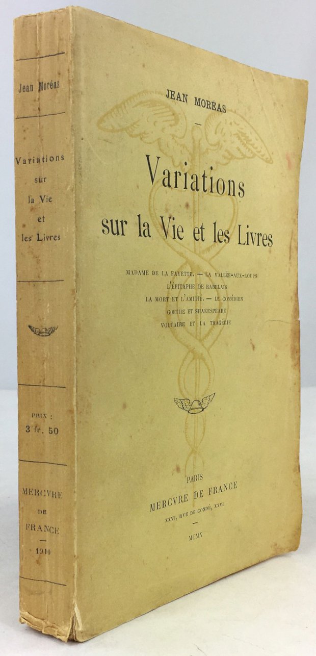 Abbildung von "Variations sur la Vie et les Livres. Madame de La Fayette..."