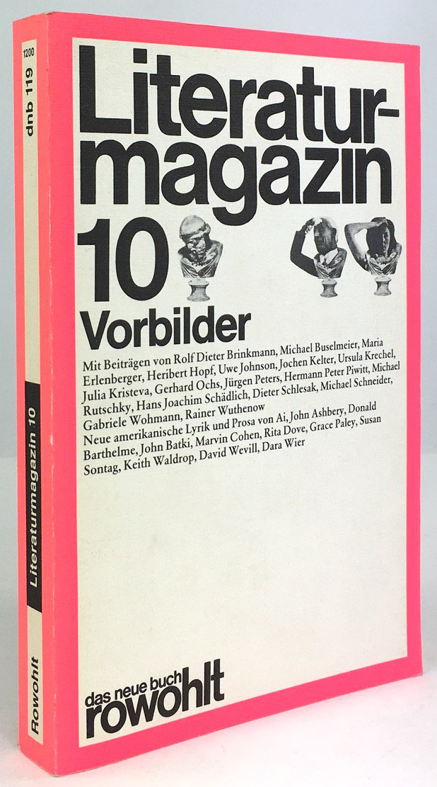 Abbildung von "Literaturmagazin 10. Vorbilder."