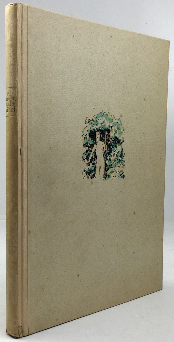 Abbildung von "Novellen aus der Bibel. Mit kolorierten Originallithographien von Erich Büttner."