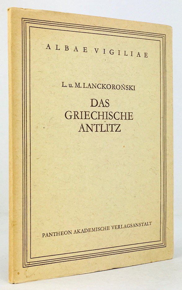 Abbildung von "Das griechische Antlitz in Meisterwerken der Münzkunst."