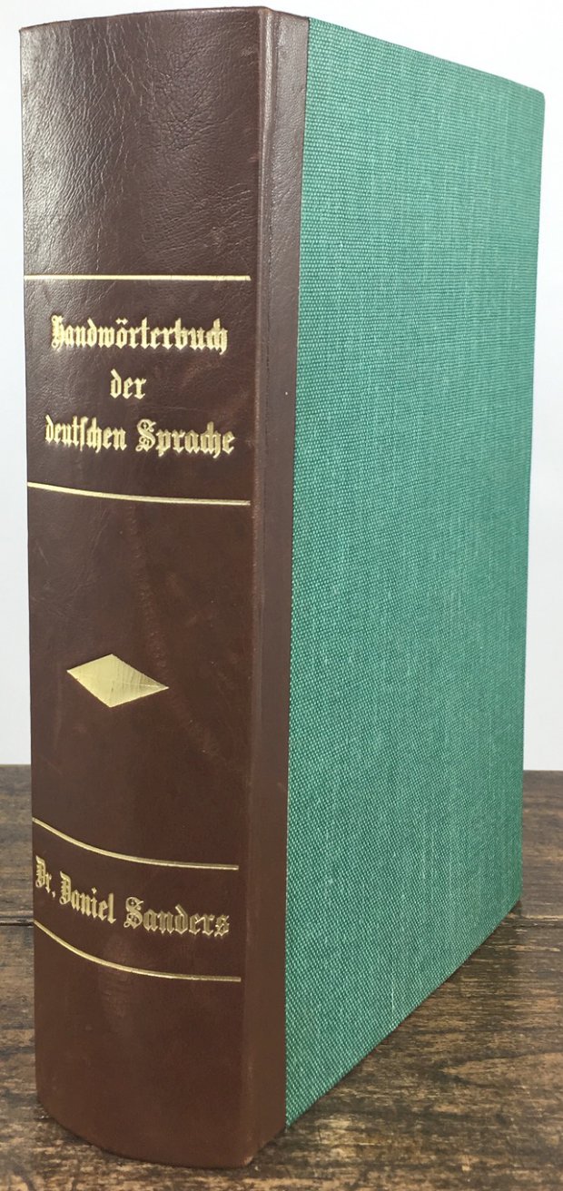 Abbildung von "Handwörterbuch der deutschen Sprache. Dritte Auflage."