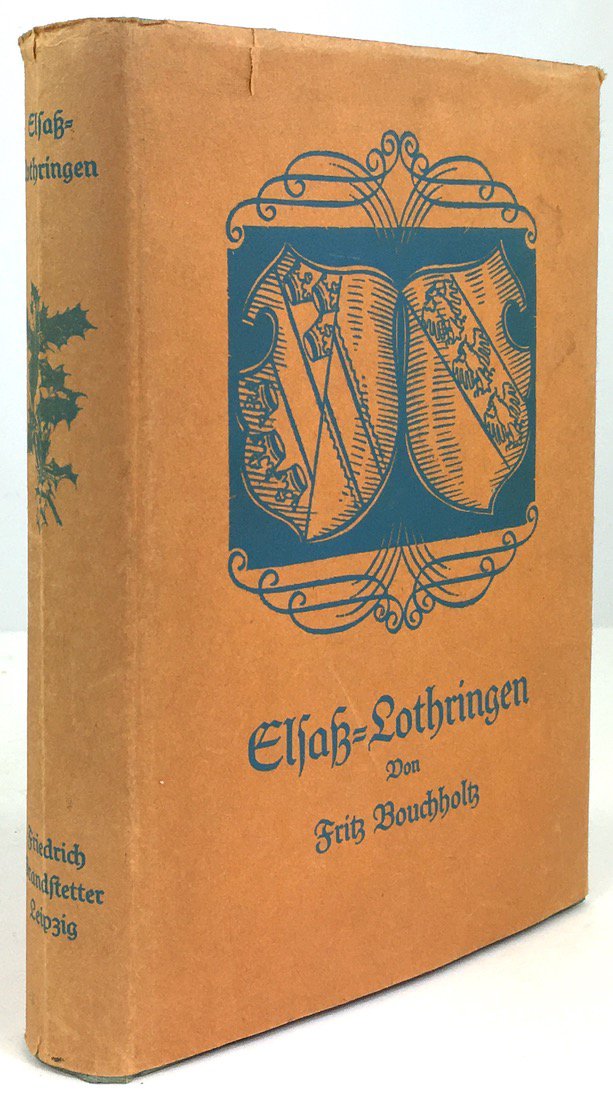 Abbildung von "Elsaß-Lothringen. Ein Heimatbuch. Mit Buchschmuck vorwiegend von Wilhelm Biel, 15 zum Teil farbigen Kunstbeilagen und 2 Karten."