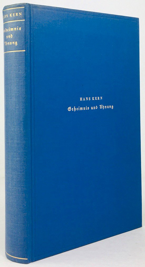 Abbildung von "Geheimnis und Ahnung. Die deutsche Romantik in Dokumenten. Mit acht Bildern."