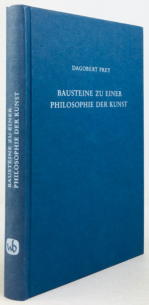 Abbildung von "Bausteine zu einer Philosophie der Kunst. Herausgegeben von Gerhard Frey..."