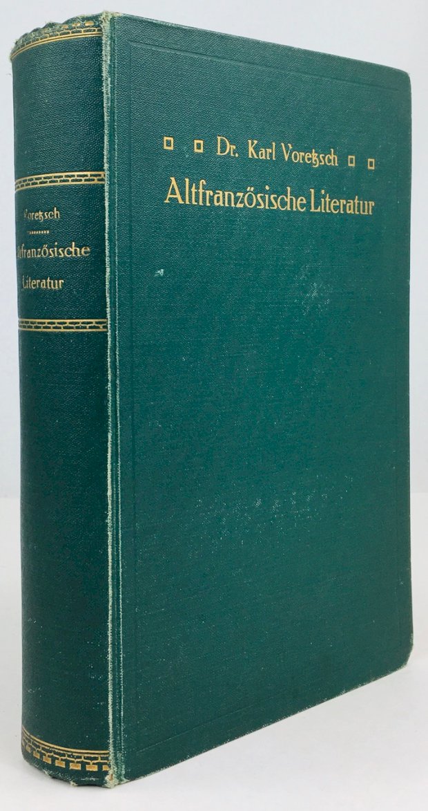 Abbildung von "Einführung in das Studium der altfranzösischen Literatur. Im Anschluss an die Einführung in das Studium der altfranzösischen Sprache..."