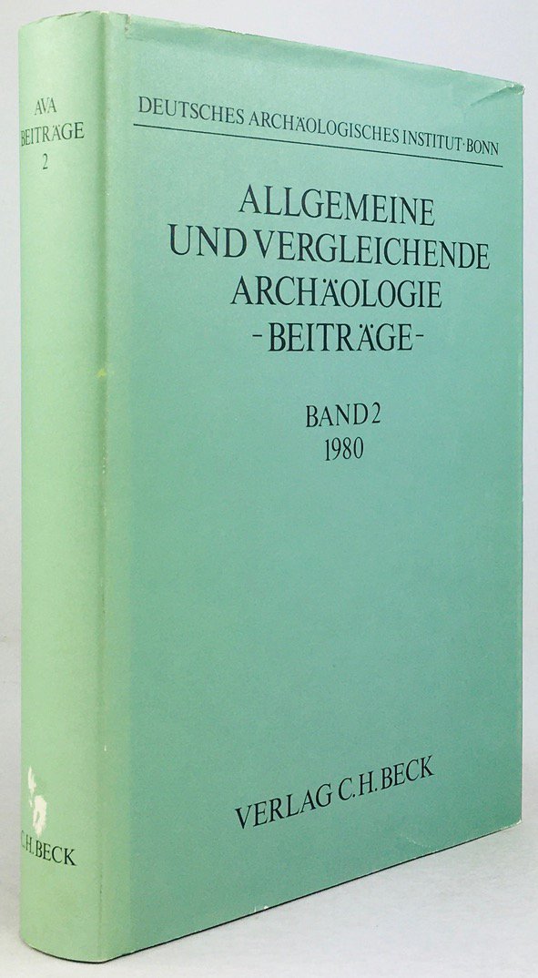Abbildung von "Allgemeine und Vergleichende ArchÃ¤ologie - BeitrÃ¤ge - Band 2."