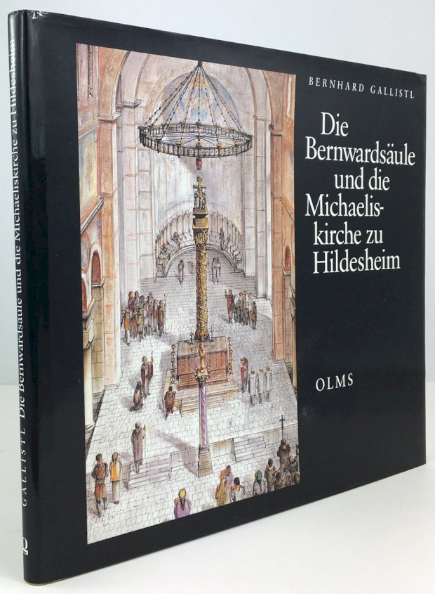 Abbildung von "Die Bernwardsäule und die Michaeliskirche zu Hildesheim. Mit 42 Fotos von Johannes Scholz und fünf Zeichnungen von Alberto Cariceci."