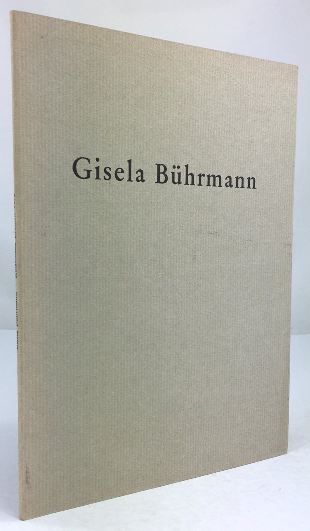 Abbildung von "Gisela Bührmann. Ölbilder - Handzeichnungen - Druckgraphik."