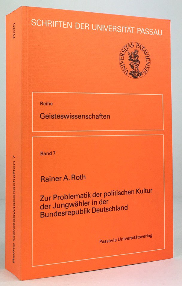 Abbildung von "Zur Problematik der politischen Kultur der Jungwähler in der Bundesrepublik Deutschland."