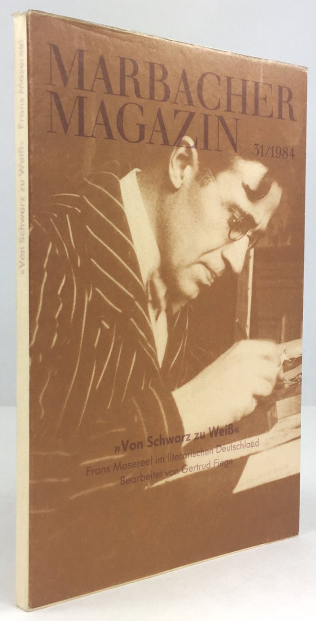 Abbildung von ">> Von Schwarz zu Weiß << Frans Masereel im literarischen Deutschland..."