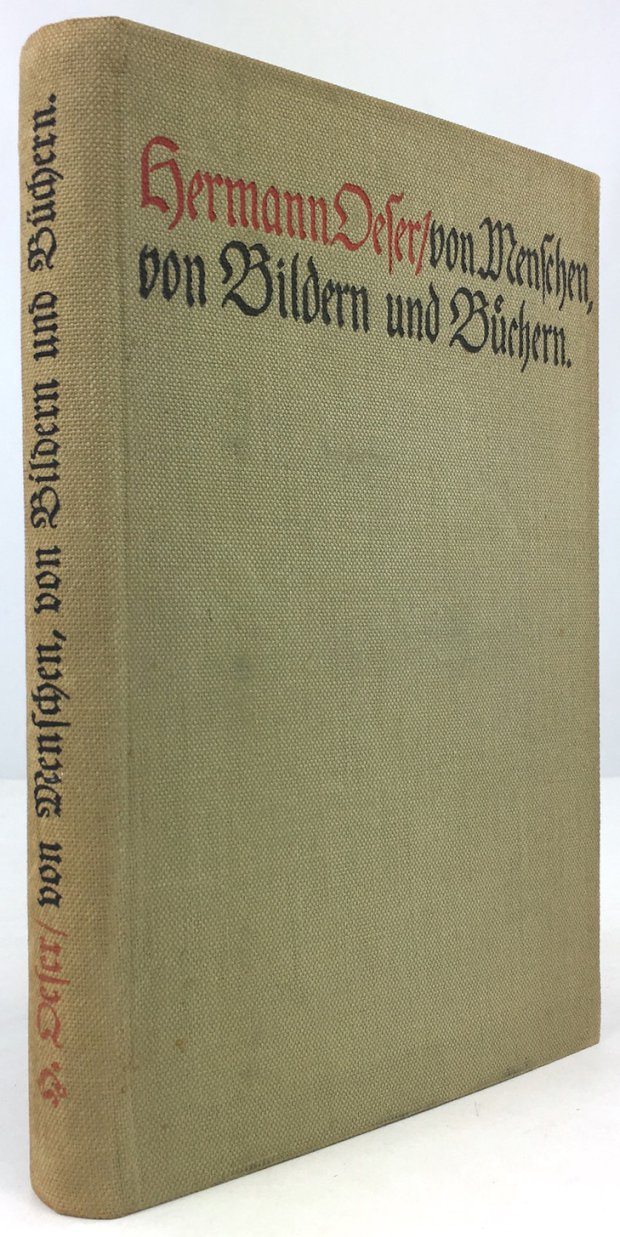 Abbildung von "Von Menschen, von Bildern und Büchern. (Carlyle, Burne Jones, Björnson,..."
