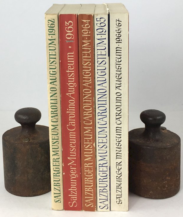 Abbildung von "Jahresschrift 1962, 1963, 1964, 1965, 1966/67. = 5 Bände. Herausgegeben von der Direktion."